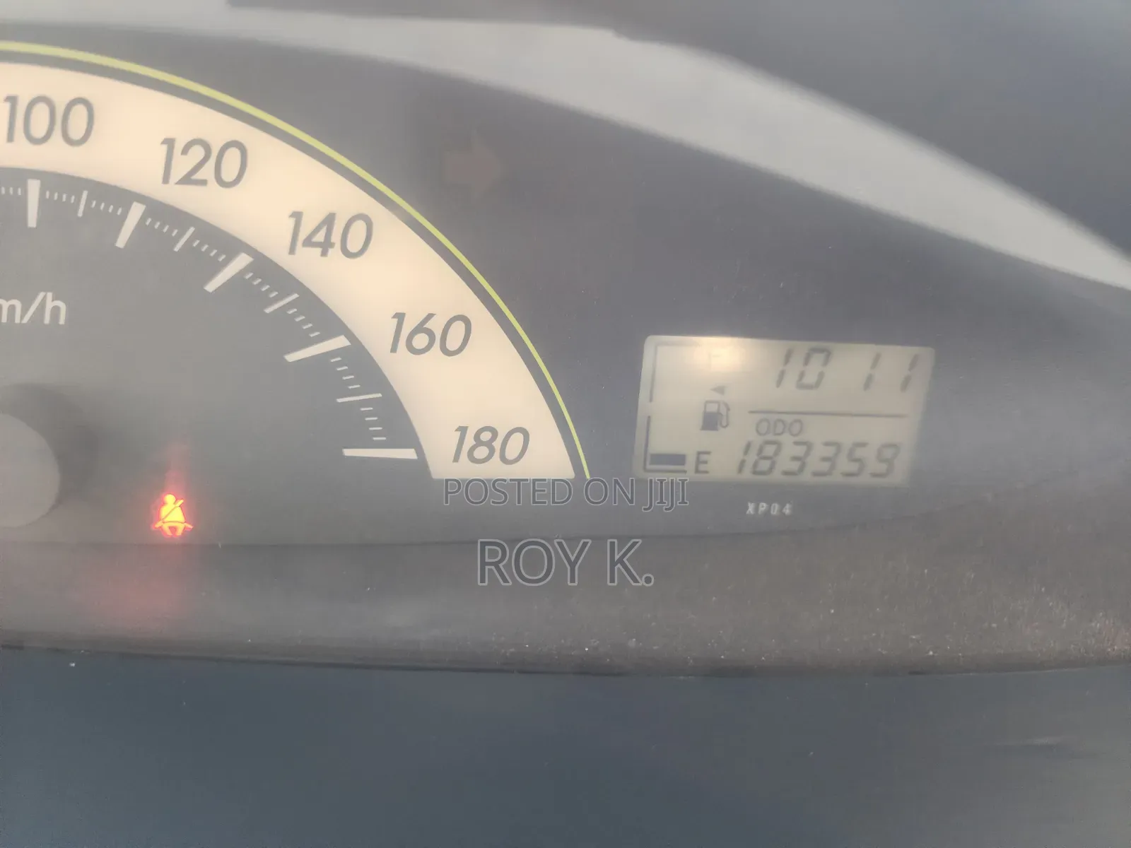 Toyota Belta 2008 Blue