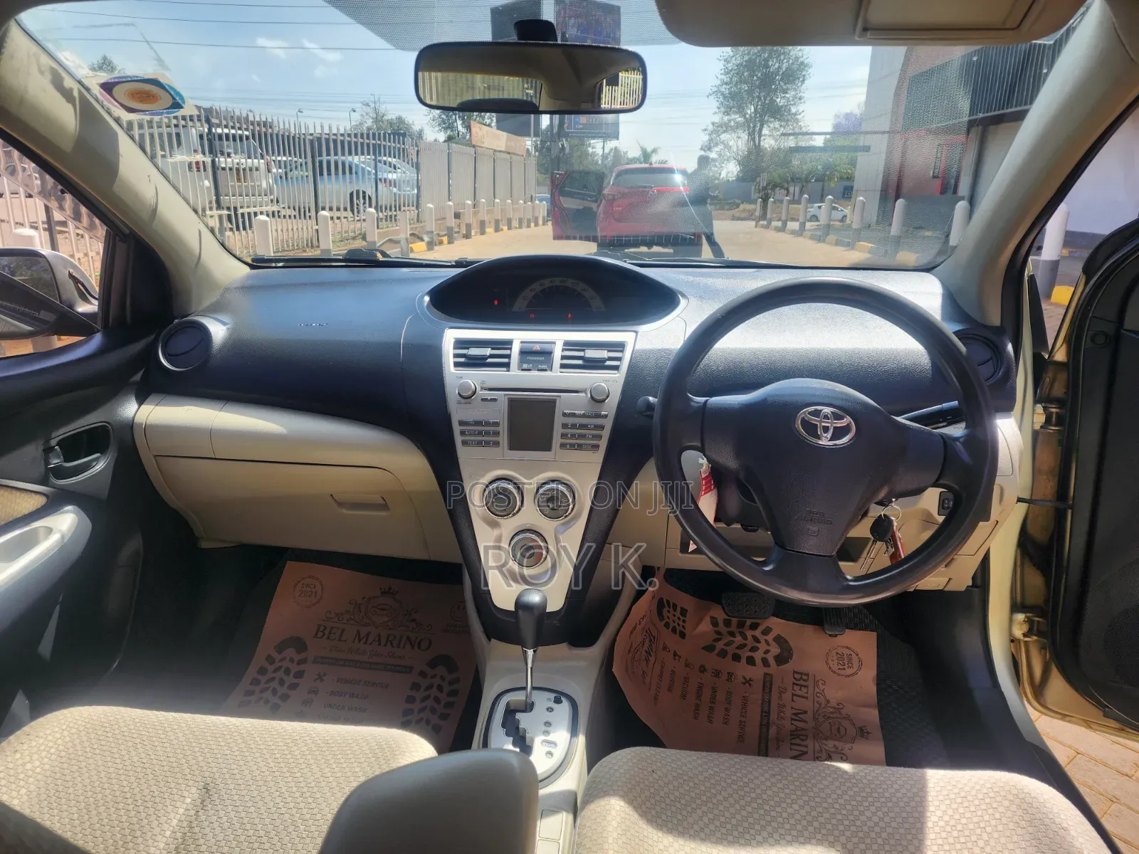 Toyota Belta 2008 Blue