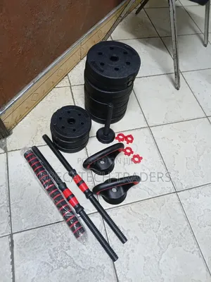 30KG Home Gym Weight Set – Dumbbells & Barbell