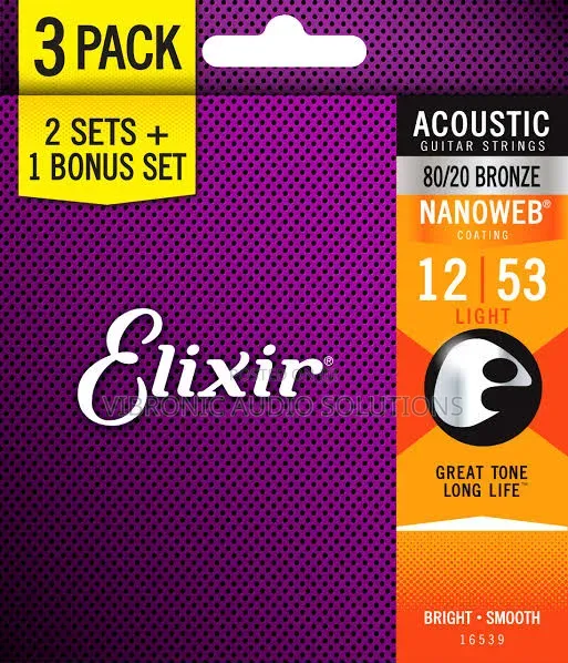 Elixir Quality Acoustic Strings