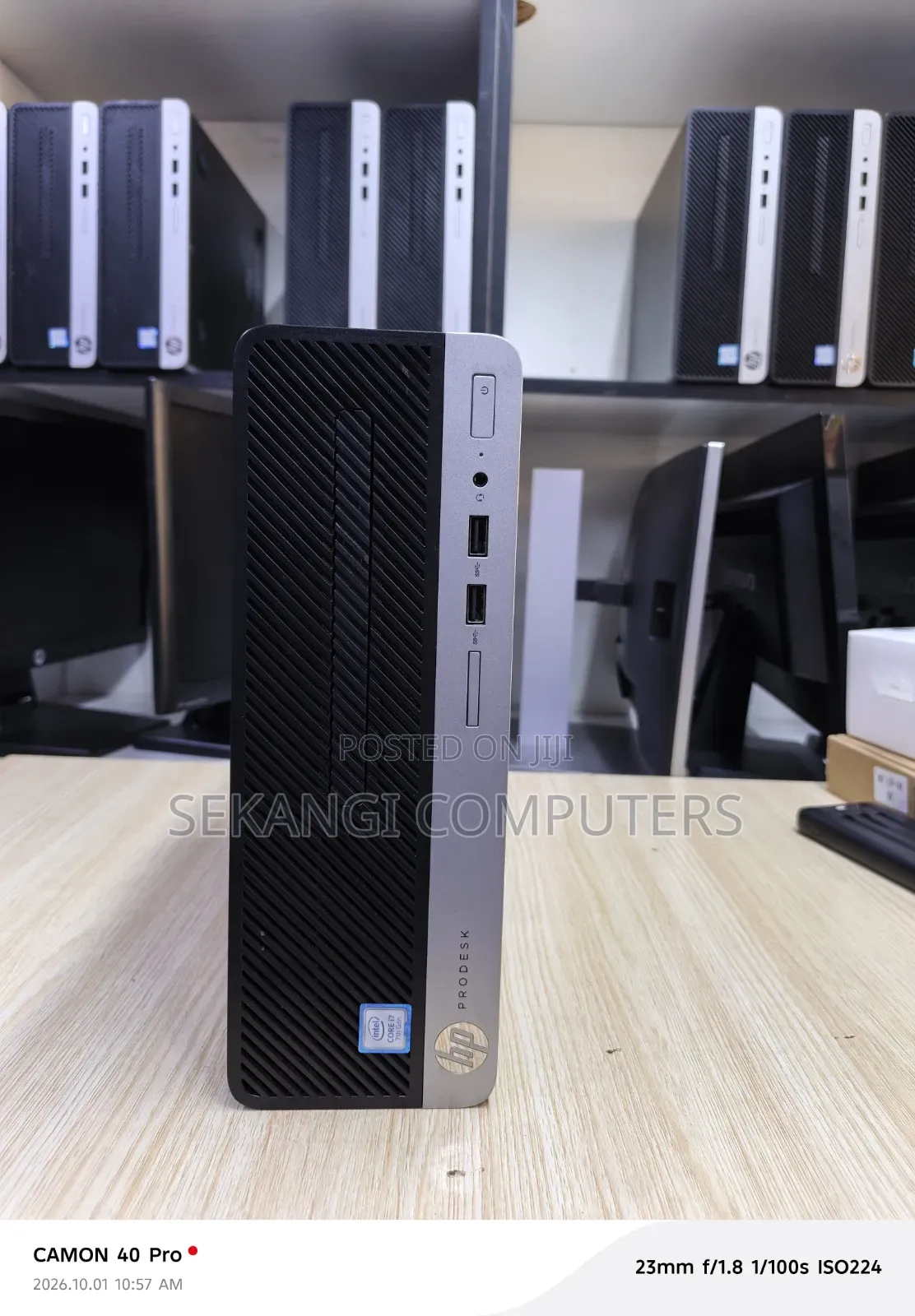 Desktop Computer HP ProDesk 400 G4 8GB Intel Core i7 HDD 500GB