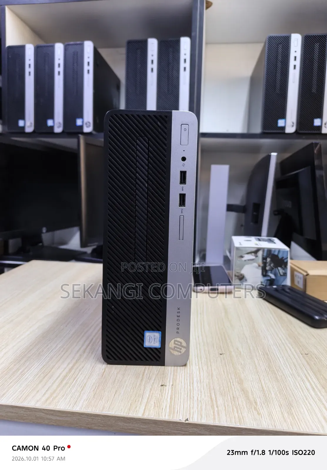 Desktop Computer HP ProDesk 400 G4 8GB Intel Core i7 HDD 500GB