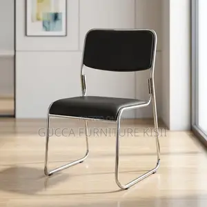 Stackable Leather Visitors Chair