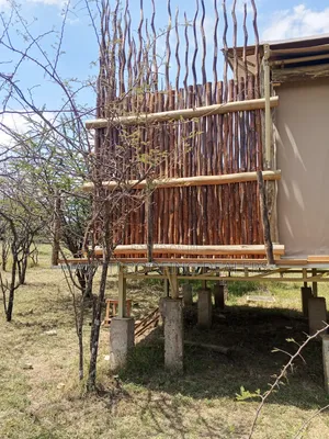 Outdoor Sisal Poles Shower