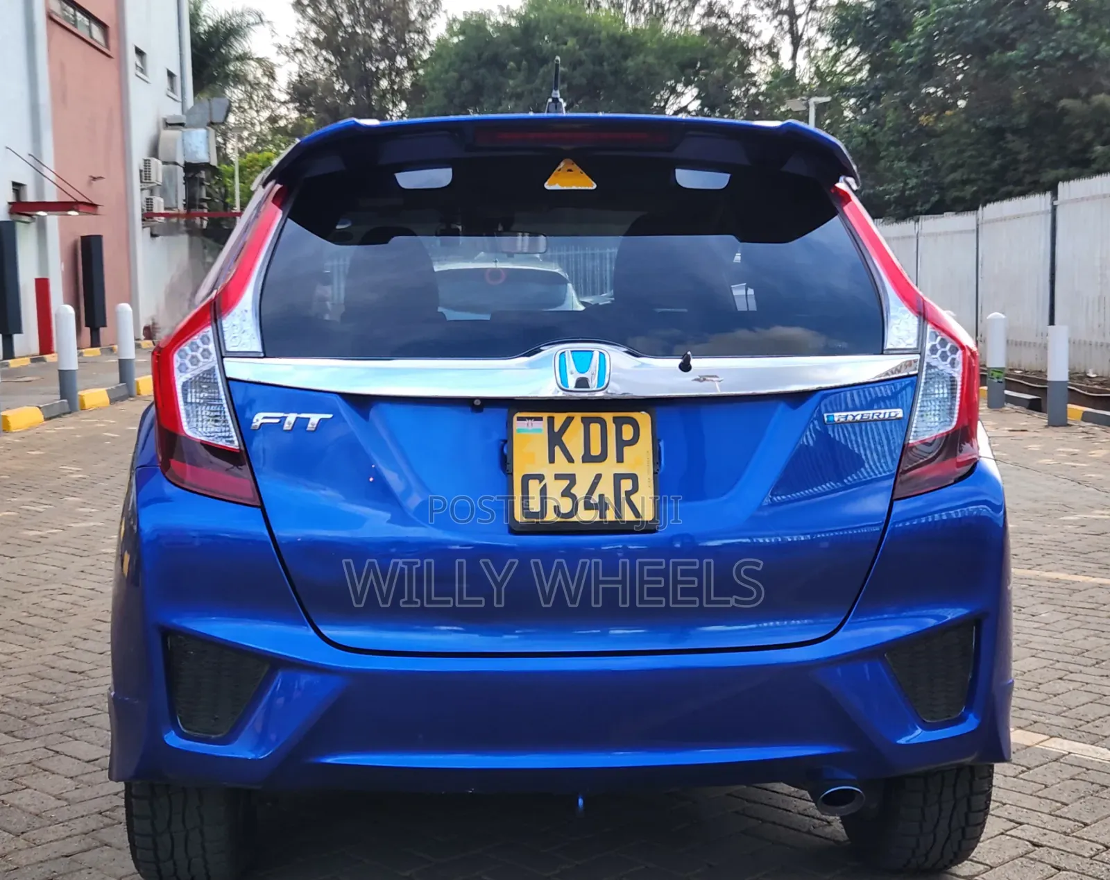 Honda Fit EX 2017 Blue