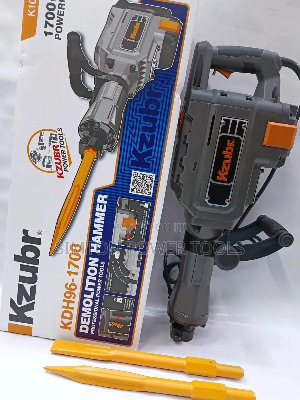 Kzubr KDH96-1700 Demolition Hammer