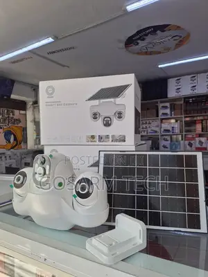 V380 VTS31 4G Triple Lens Solar Powered All-PTZ (Rotating) Camera