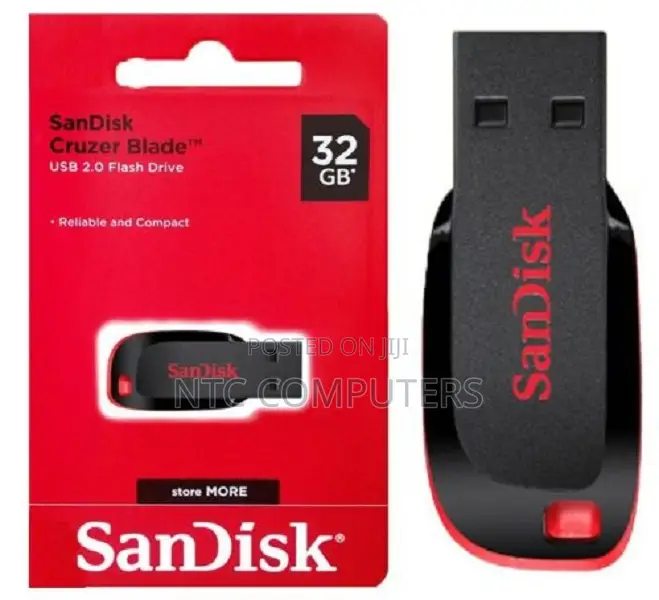 Sandisk Cruzer Blade 32GB USB 2.0 Flash Drive