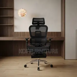 Office Chairs; Executive New Style Orthopedic Seat With Footrest