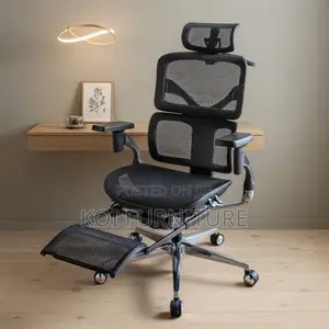 Office Chairs; Executive New Style Orthopedic Seat With Footrest