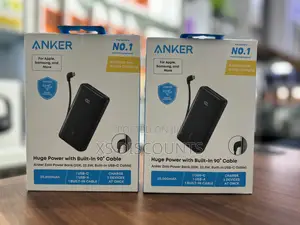 Anker Zolo Power Bank (20k, 22.5W, Built-in USB-C Cable)
