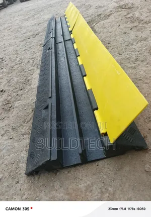 2 Channel Cable Ramp – Protect Cables From Vehicles & Foot Traffic