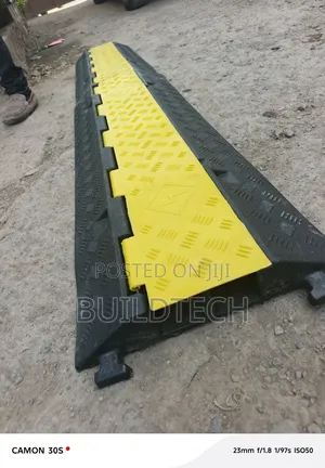 2 Channel Cable Ramp – Protect Cables From Vehicles & Foot Traffic