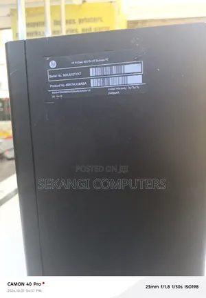 Desktop Computer HP ProDesk 400 G4 8GB Intel Core i5 HDD 500GB