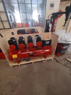 Oil Free and Maintenance Free Pump Mechanism. Silent Compressor 200l