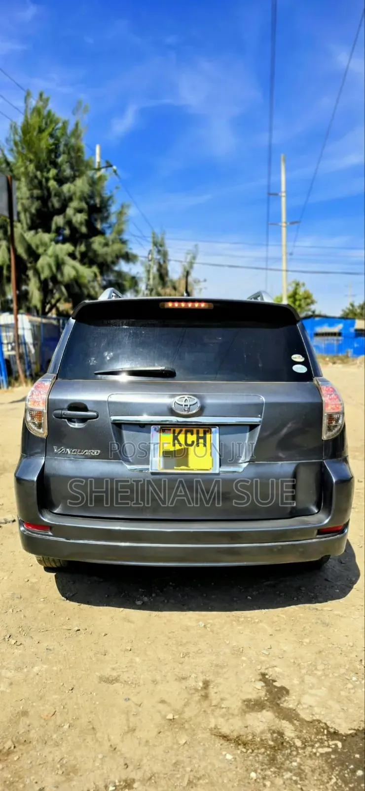 Toyota Vanguard 2010 Gray
