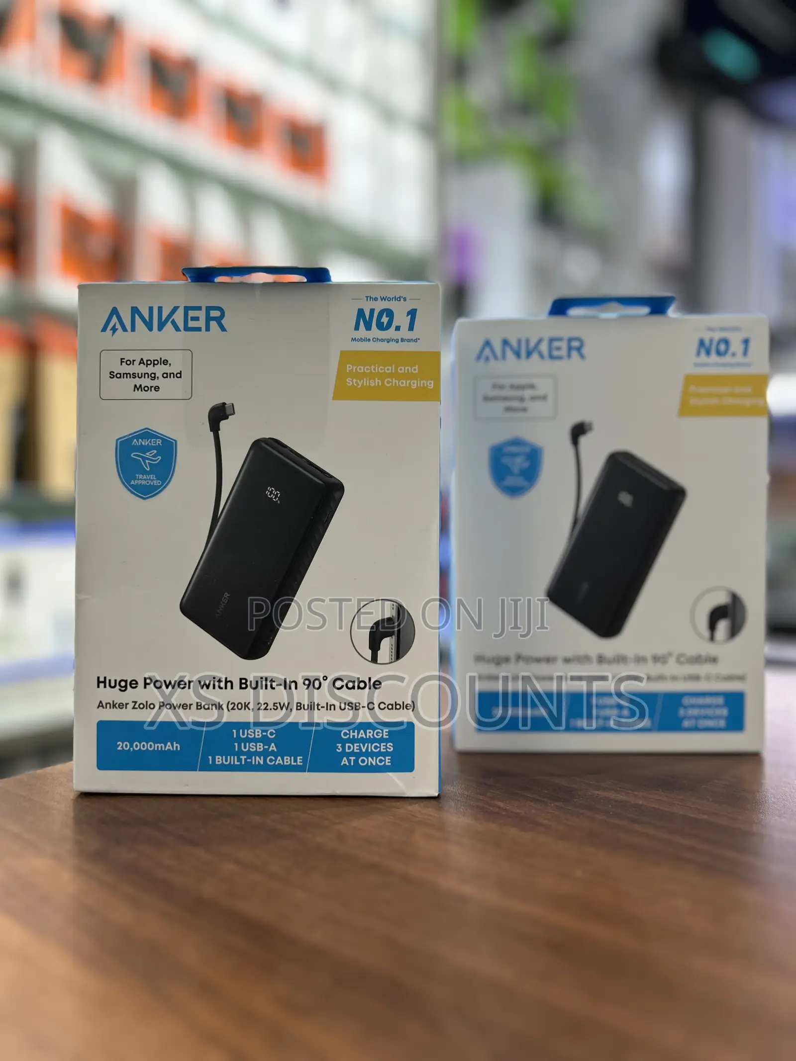 Anker Powerbank 20,000Mah Fast Charging