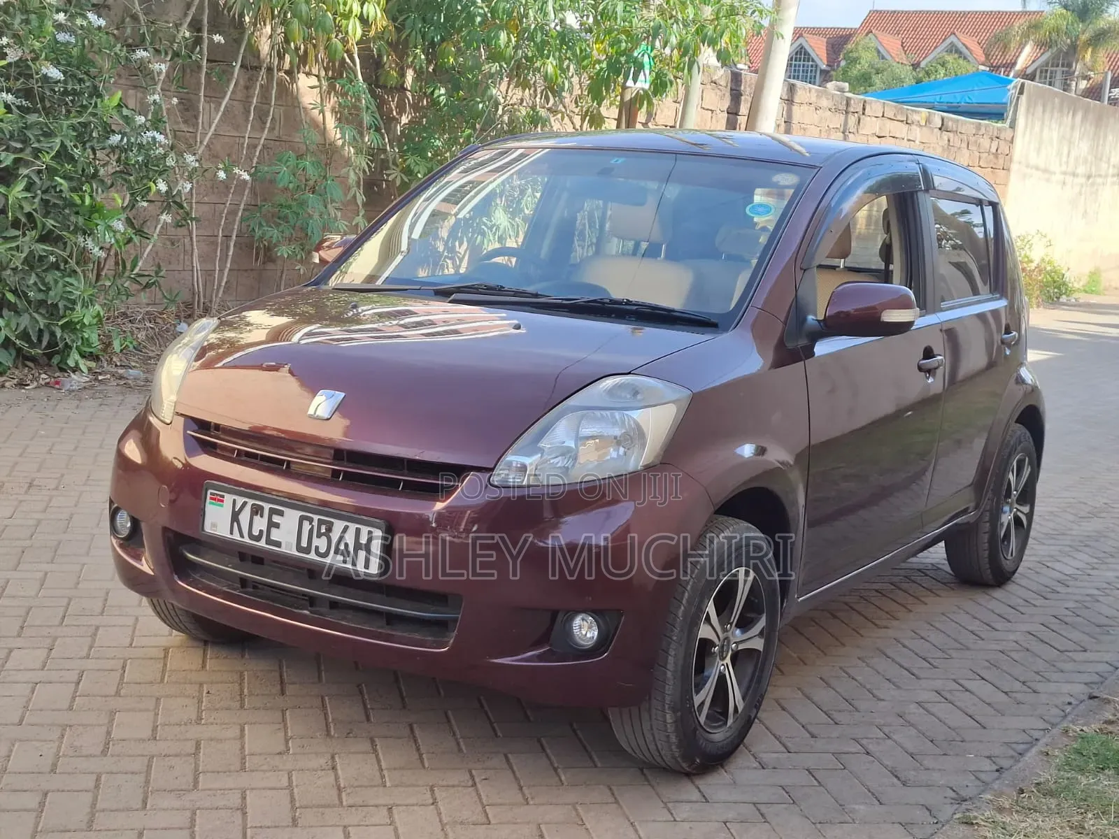 Toyota Passo 2008 Maroon