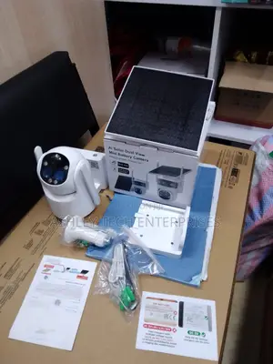 Ultra Secure Ubox 6MP 4G Single Lens AI Solar CCTV Camera