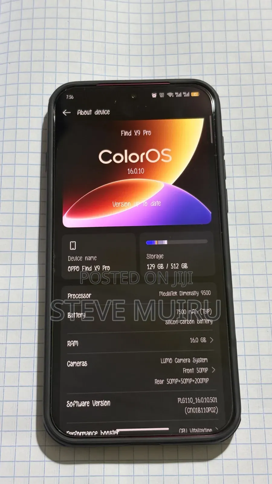 New Oppo Find X9 Pro 512 GB Red