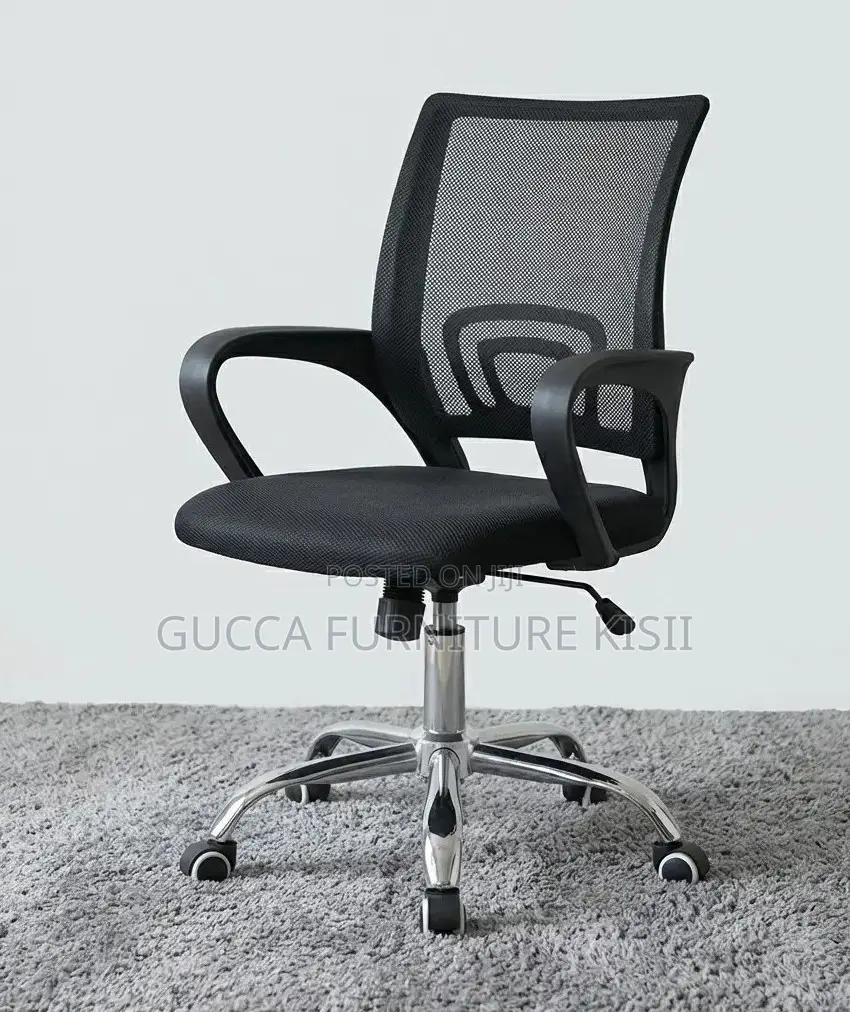 Adjustable Low Back Desk Chair.