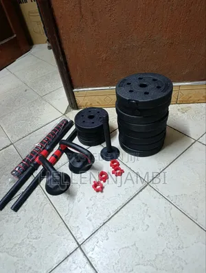 30kg 6in1 Adjustable Kettlebell/ Dumbbell Set