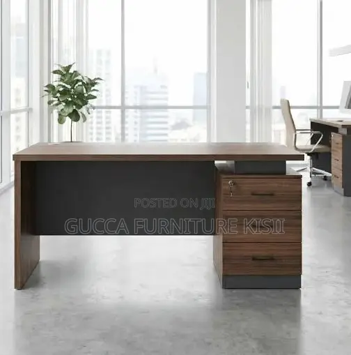Rectangular 1.2m Advanced Solid Wood Desk