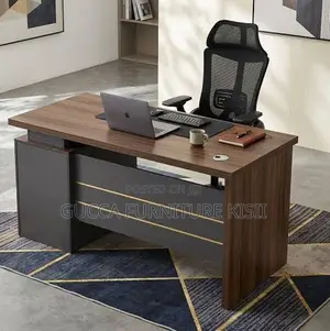 Rectangular 1.2m Advanced Solid Wood Desk