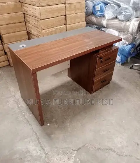 Rectangular 1.2m Advanced Solid Wood Desk
