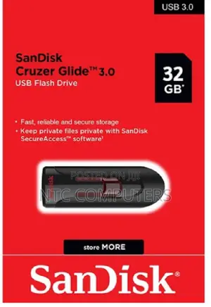 Sandisk Cruzer Glide 128GB 3.0 USB Flash Drive