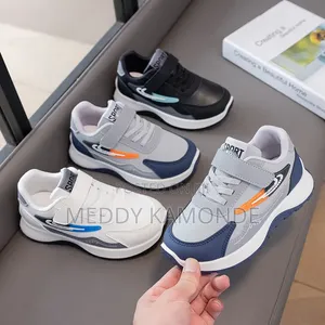 Kids Classy White Sneakers