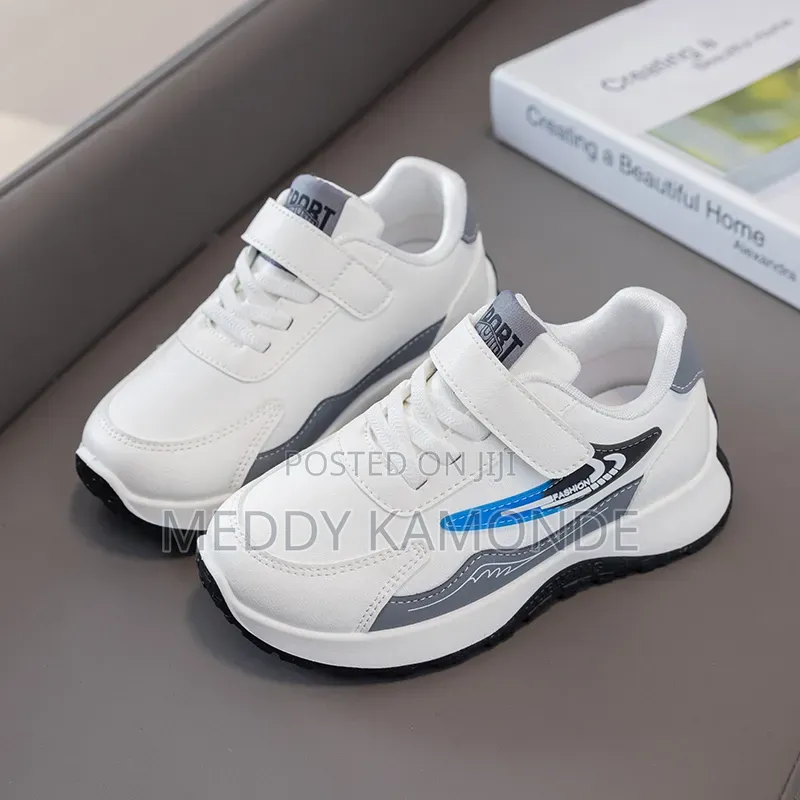 Kids Classy White Sneakers