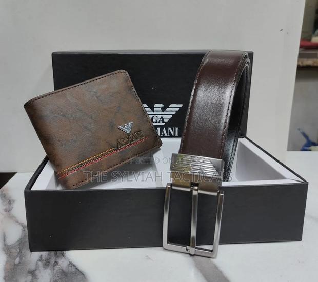 Armani Belt Wallet Sets - main view