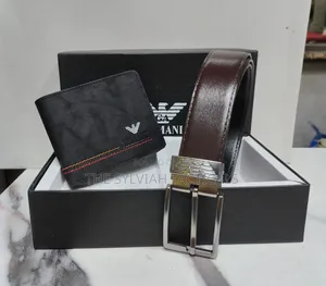 Armani Belt Wallet Sets