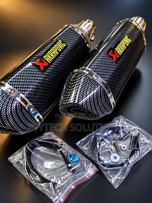 Premium Carbon Fiber Akrapovic Exhaust Muffler Slip-for Motorcycle