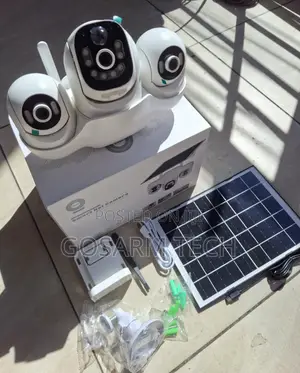 All-Day Triple Lens VTS31 4G Smart Net CCTV Camera With All Rotating
