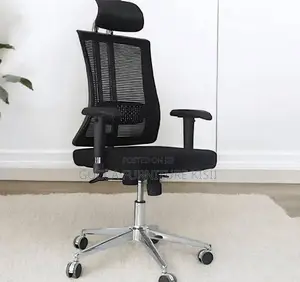 High Back Adjustable Mesh Swivel Seat