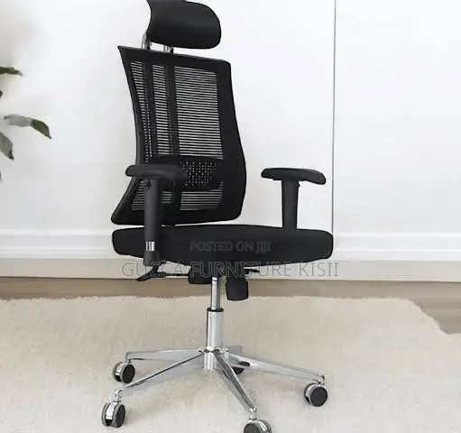 High Back Adjustable Mesh Swivel Seat