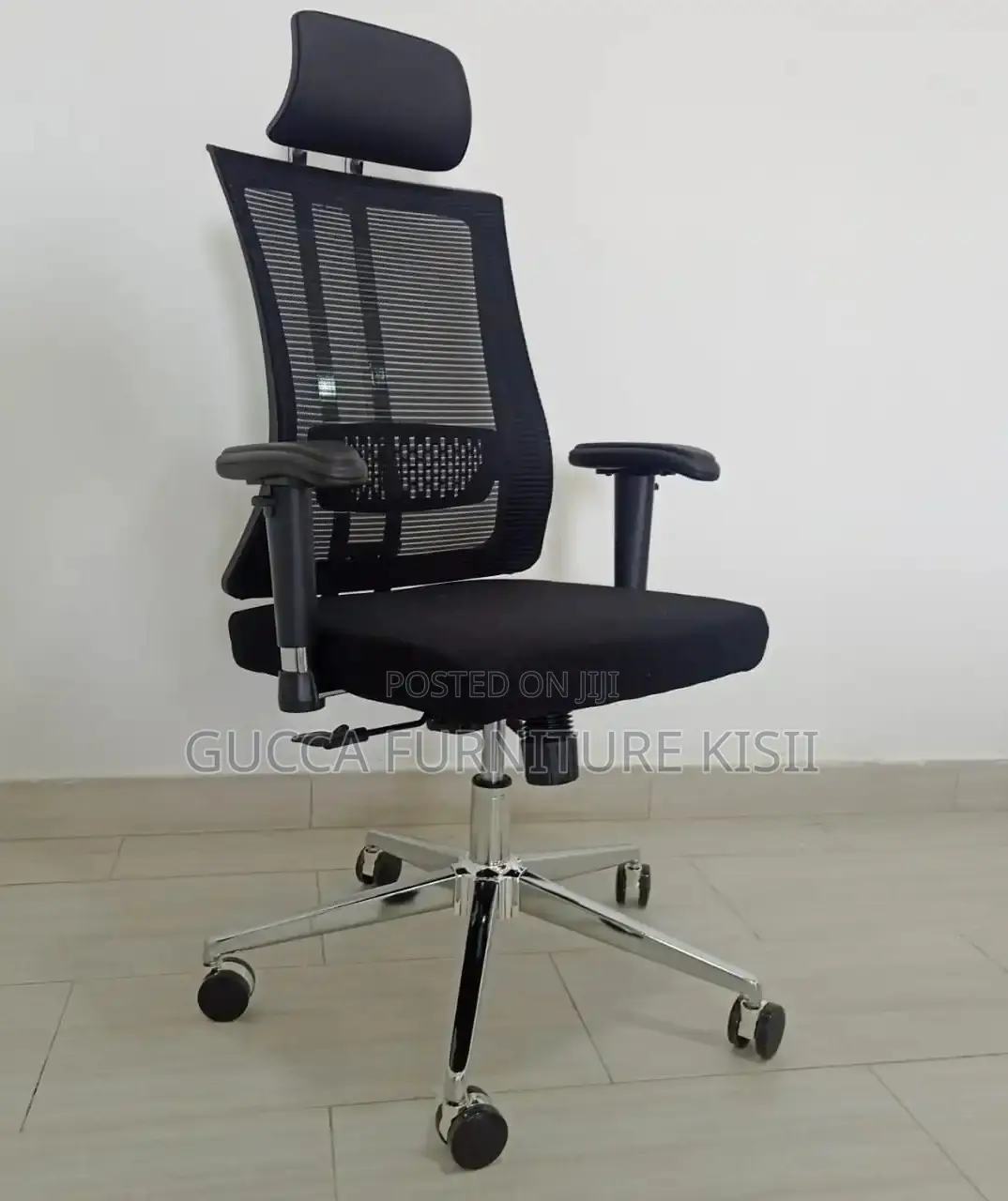 High Back Adjustable Mesh Swivel Seat