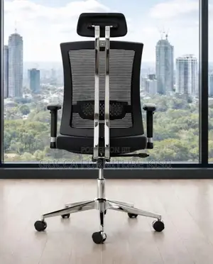 High Back Adjustable Mesh Swivel Seat