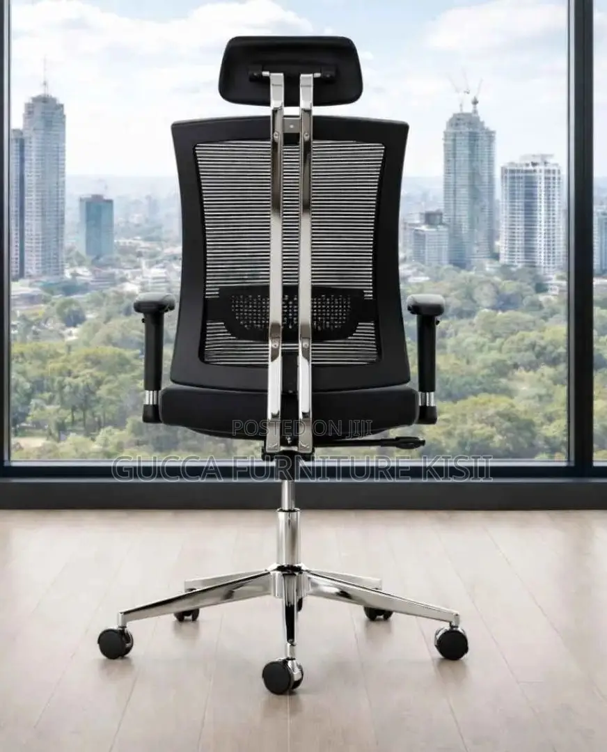 High Back Adjustable Mesh Swivel Seat