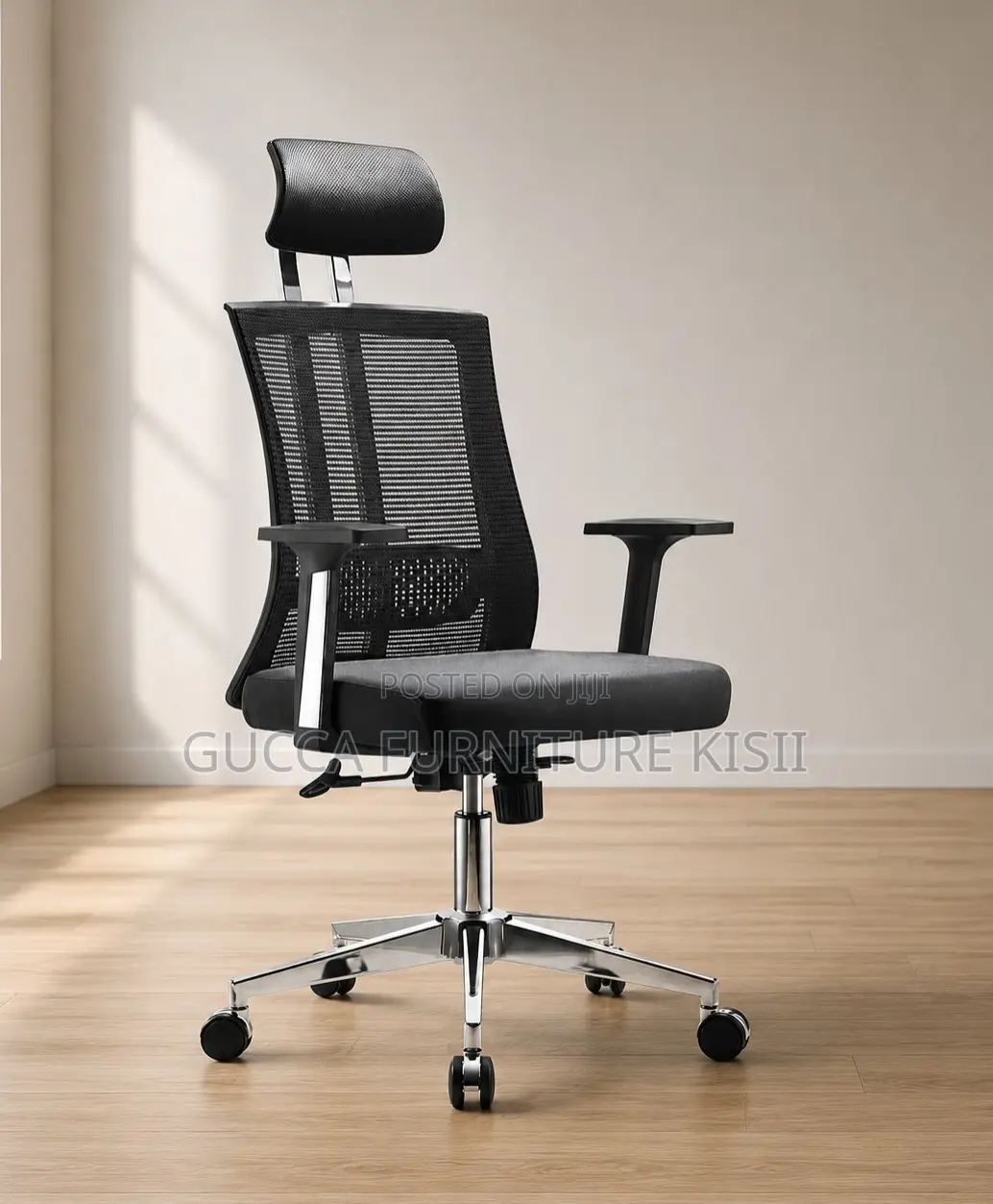 High Back Adjustable Mesh Swivel Seat
