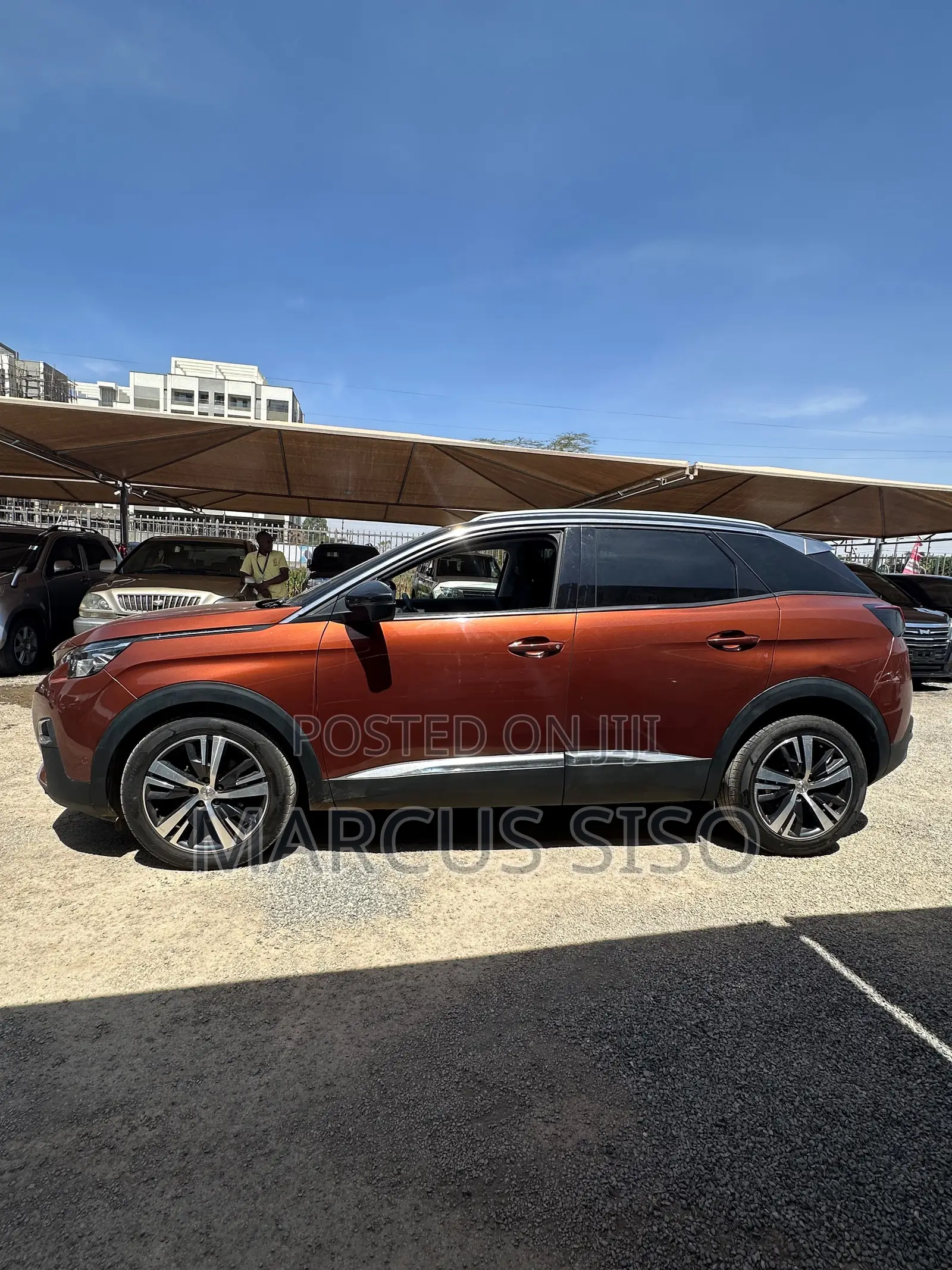 Peugeot 3008 2017 Brown