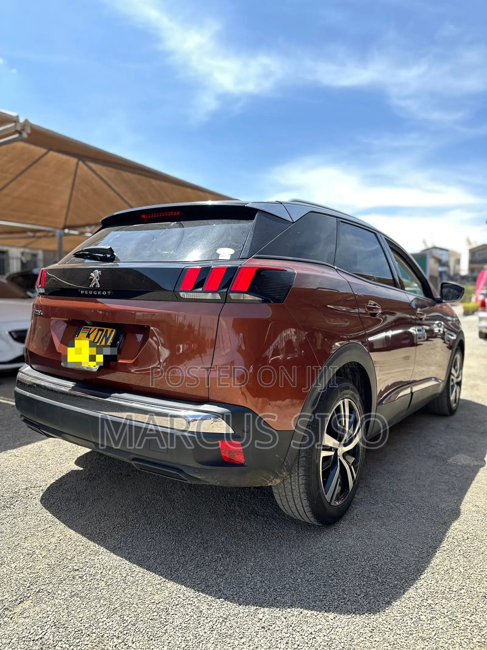 Peugeot 3008 2017 Brown