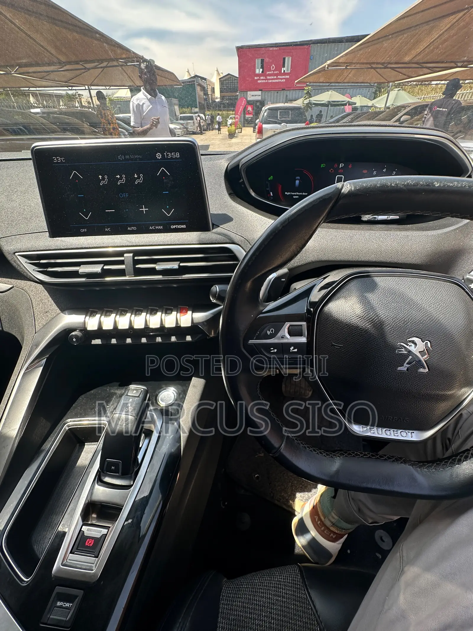 Peugeot 3008 2017 Brown