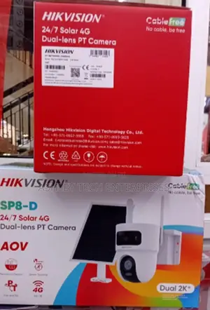 Pro Edition Hikvision 8MP Solar 4G Security Camera
