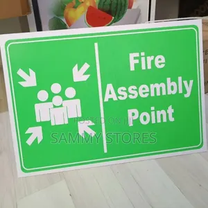 Fire Safety Assembly Area Sign