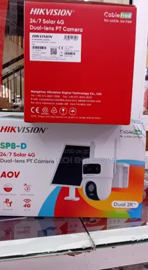 SmartVision Hikvision 8MP Dual Lens 4G Camera