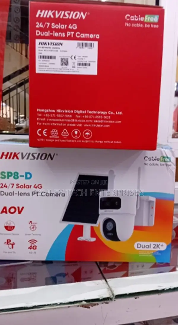 SmartVision Hikvision 8MP Dual Lens 4G Camera