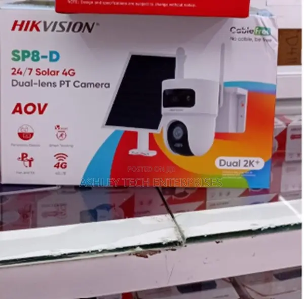 VisionPro Hikvision 8MP 4G Solar Surveillance Camera